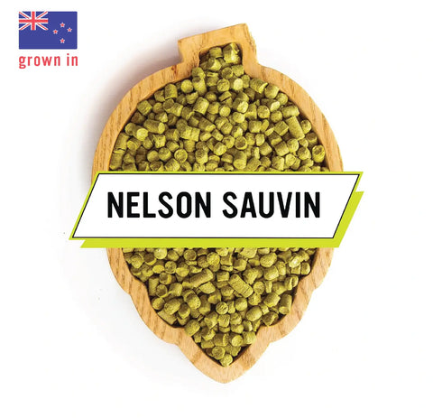 Nelson Sauvin Hops - Fresh Pellets - 1oz