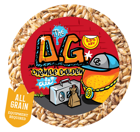 O.G. Orange Golden Ale - 5 Gallon All Grain Beer Recipe Kit