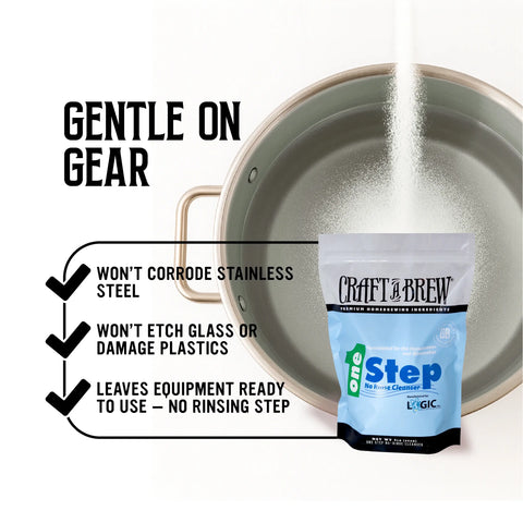 One Step No Rinse Cleanser