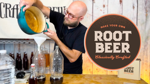 Making Root Beer with the Craft a Brew Root Beer Making Kit