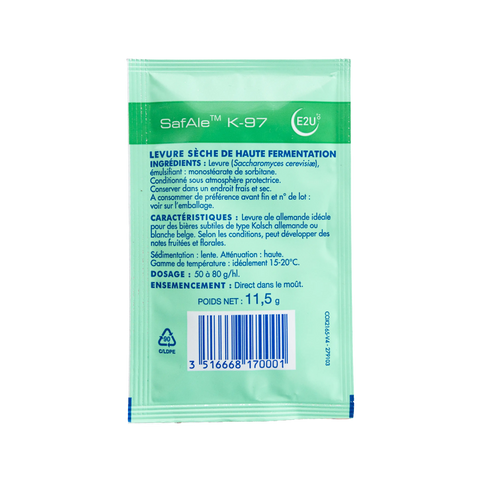 SafAle K-97 German Ale Dry Yeast