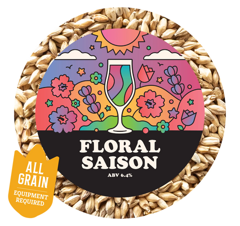 Floral Saison - 5 Gallon All Grain Beer Recipe Kit