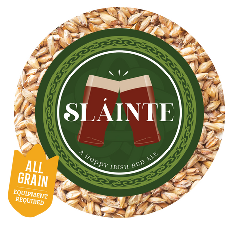 Sláinte Irish Red Ale - 5 Gallon All Grain Beer Recipe Kit