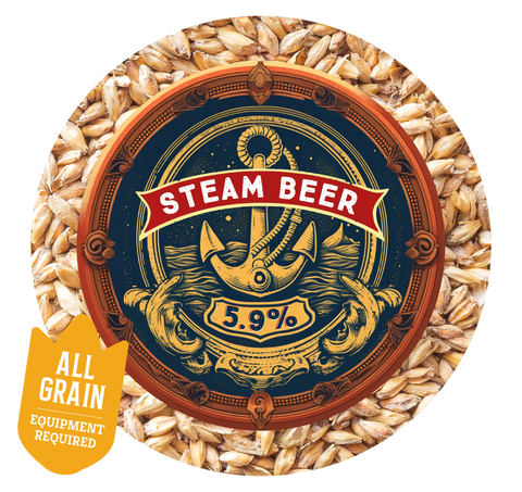 Steam Beer - 5 Gallon All Grain Beer Recipe Kit