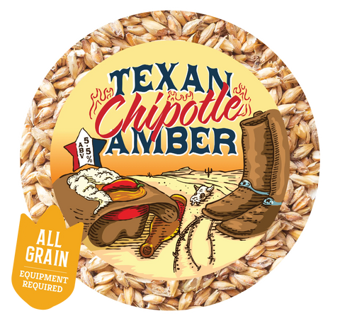Texan Chipotle Amber Ale - 5 Gallon All Grain Beer Recipe Kit