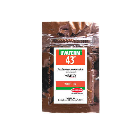 Lallemand UVAFERM 43® | Dry Wine Yeast