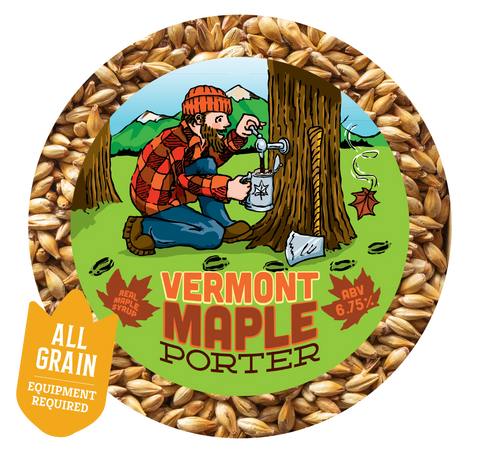 Vermont Maple Porter - 5 Gallon All Grain Beer Recipe Kit