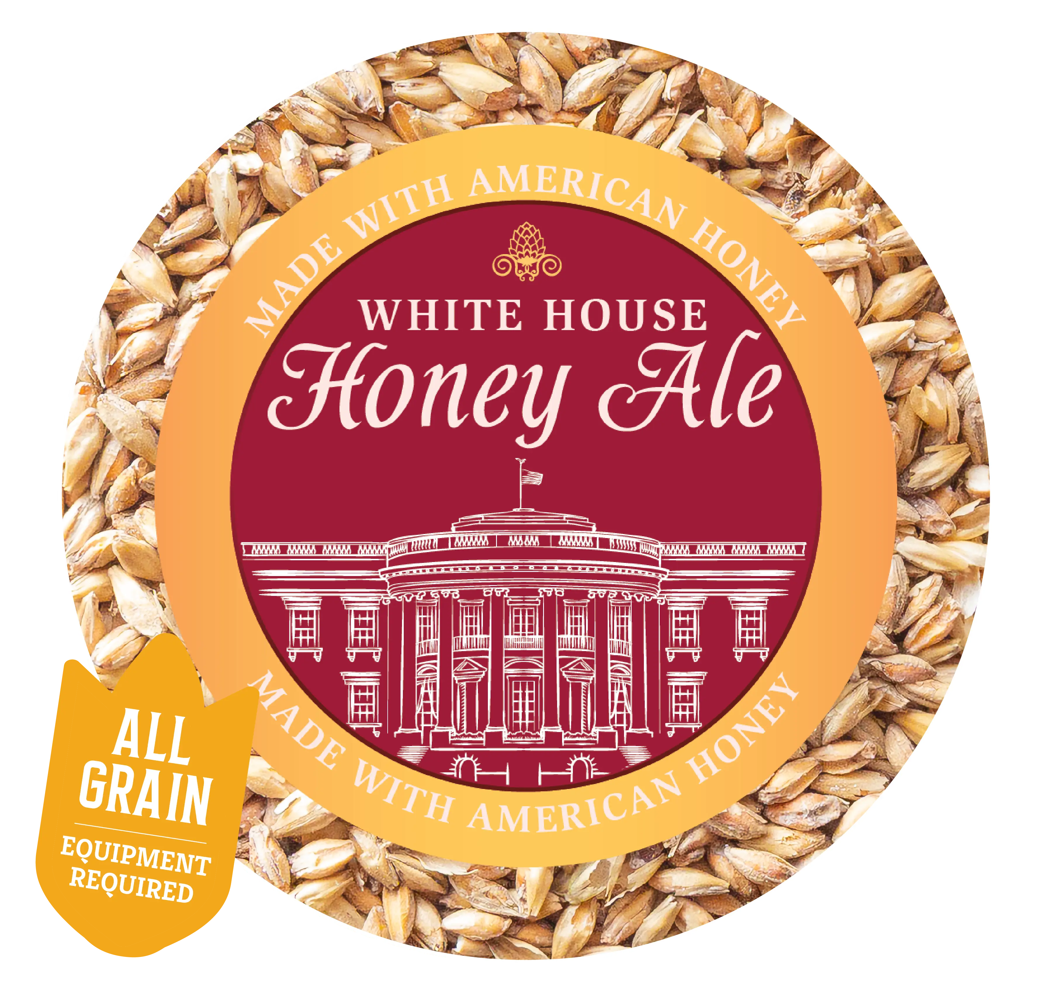 White House Honey Ale 5 Gallon All-Grain Kit | Smooth & Malty