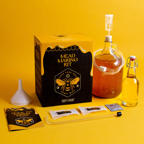 Craft A Brew - Mead Making Kit – Reusable Make Your Own Mead Kit – Yie —  The Beer Connoisseur® Store