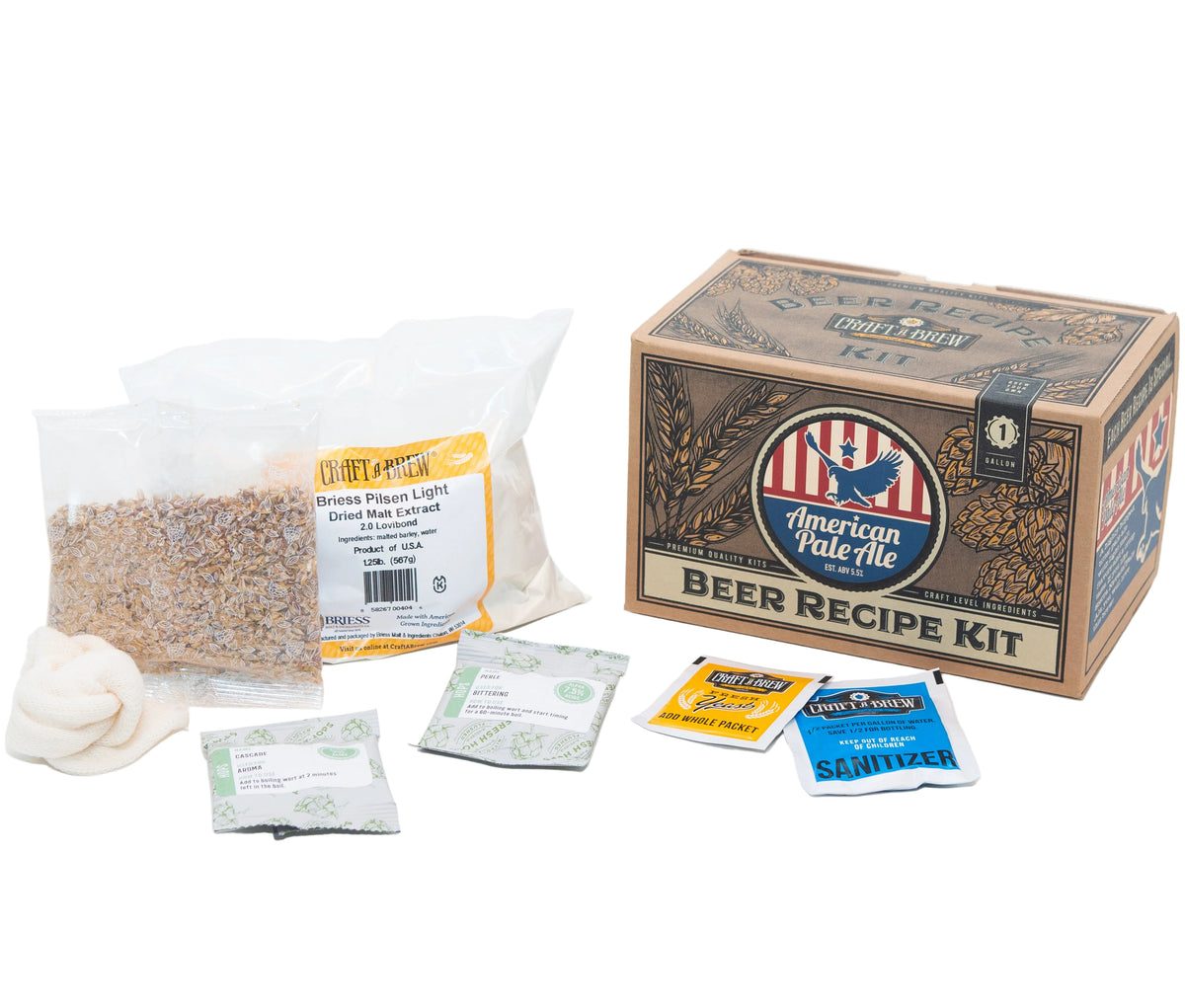 American Pale Ale Beer Recipe Kit | Classic Hoppy Homebrew