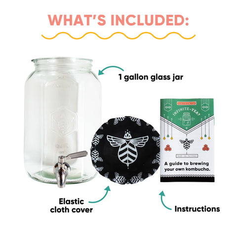 Kombucha Jar with Valve