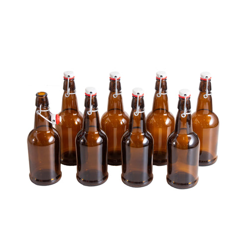 16 Oz. Flip Top Beer Bottles