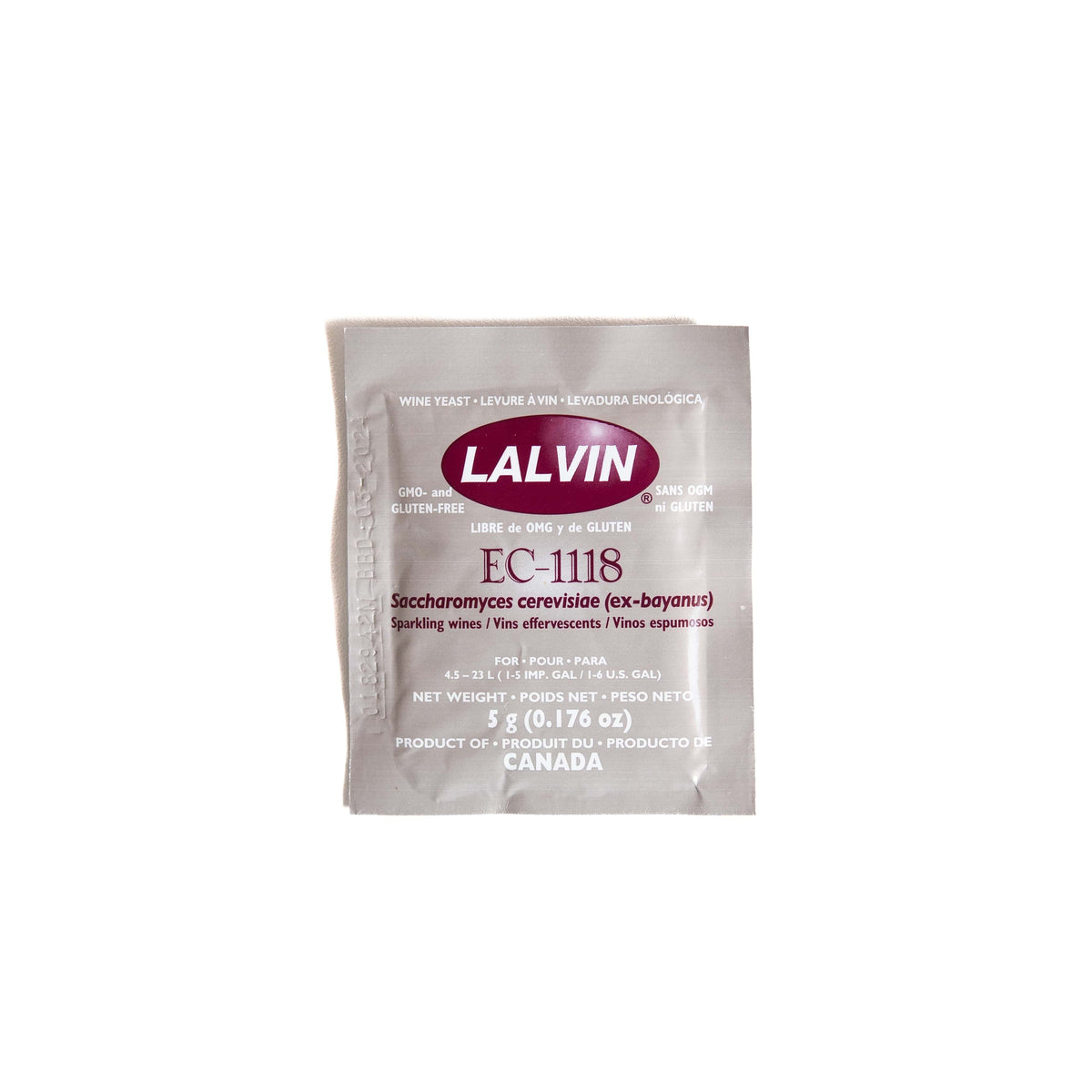 Lalvin EC1118 Wine Yeast Craft a Brew