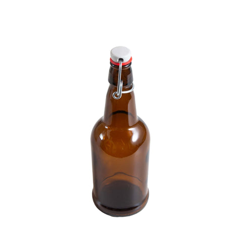 16 Oz. Flip Top Beer Bottles