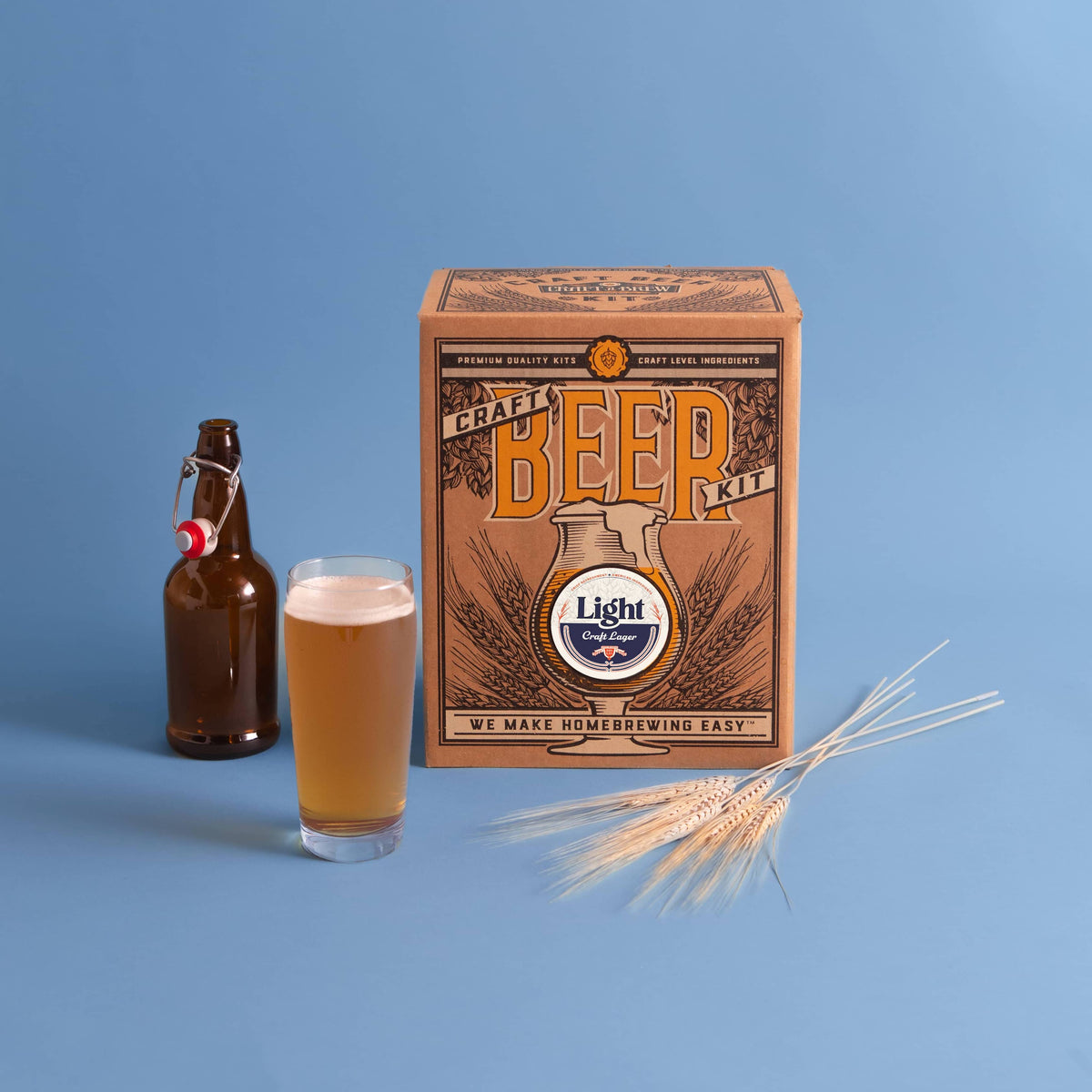 Light Craft Lager Beer Making Kit | Crisp Homebrewed Lager