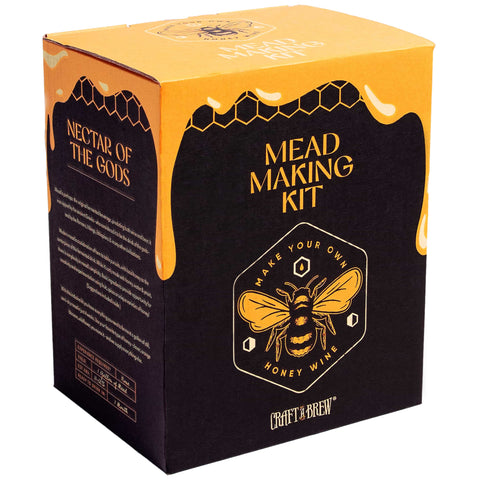 Craft A Brew - Mead Making Kit - Reusable Make Your Own Mead Kit - Yields 1 Gallon of Mead