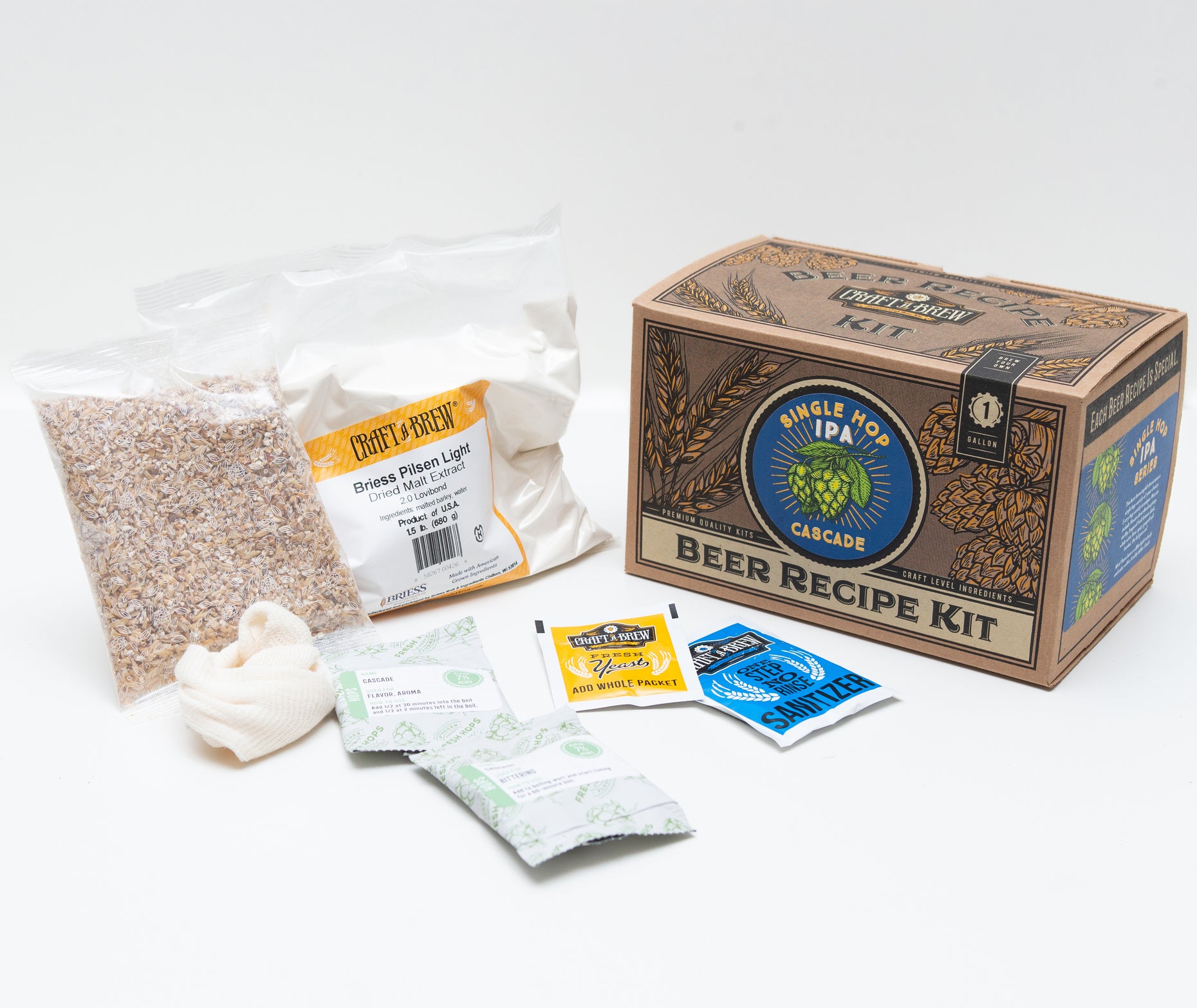 Single Hop IPA Beer Recipe Kit Craft a Brew