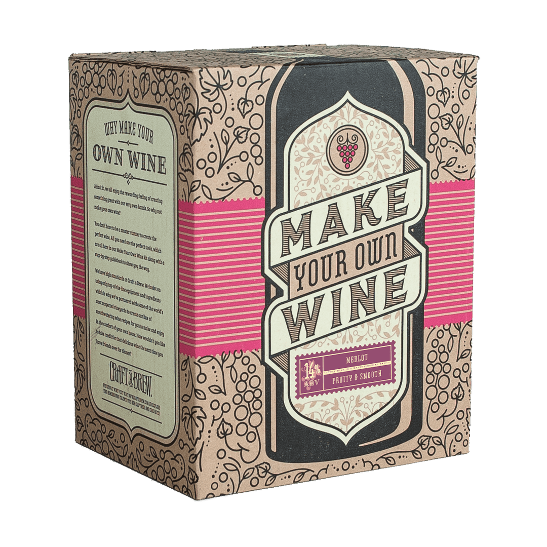 Merlot Wine Kit - Make Merlot Wine | Craft a Brew