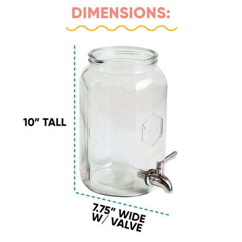 Kombucha Jar with Valve