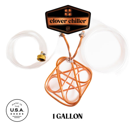 Clover Wort Immersion Chiller – 1 Gallon