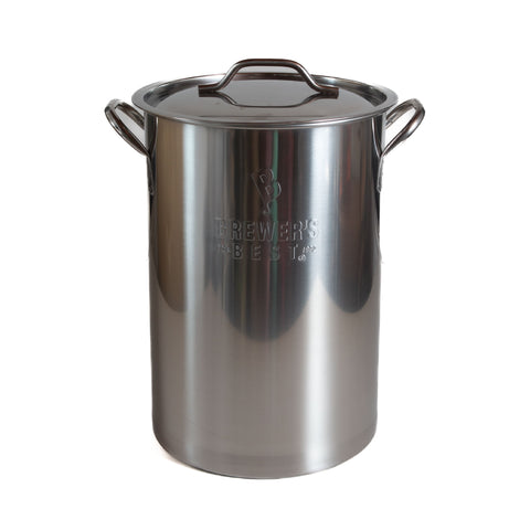 Stainless Steel Beer Brewing Kettle - 8 Gal | Craft a Brew