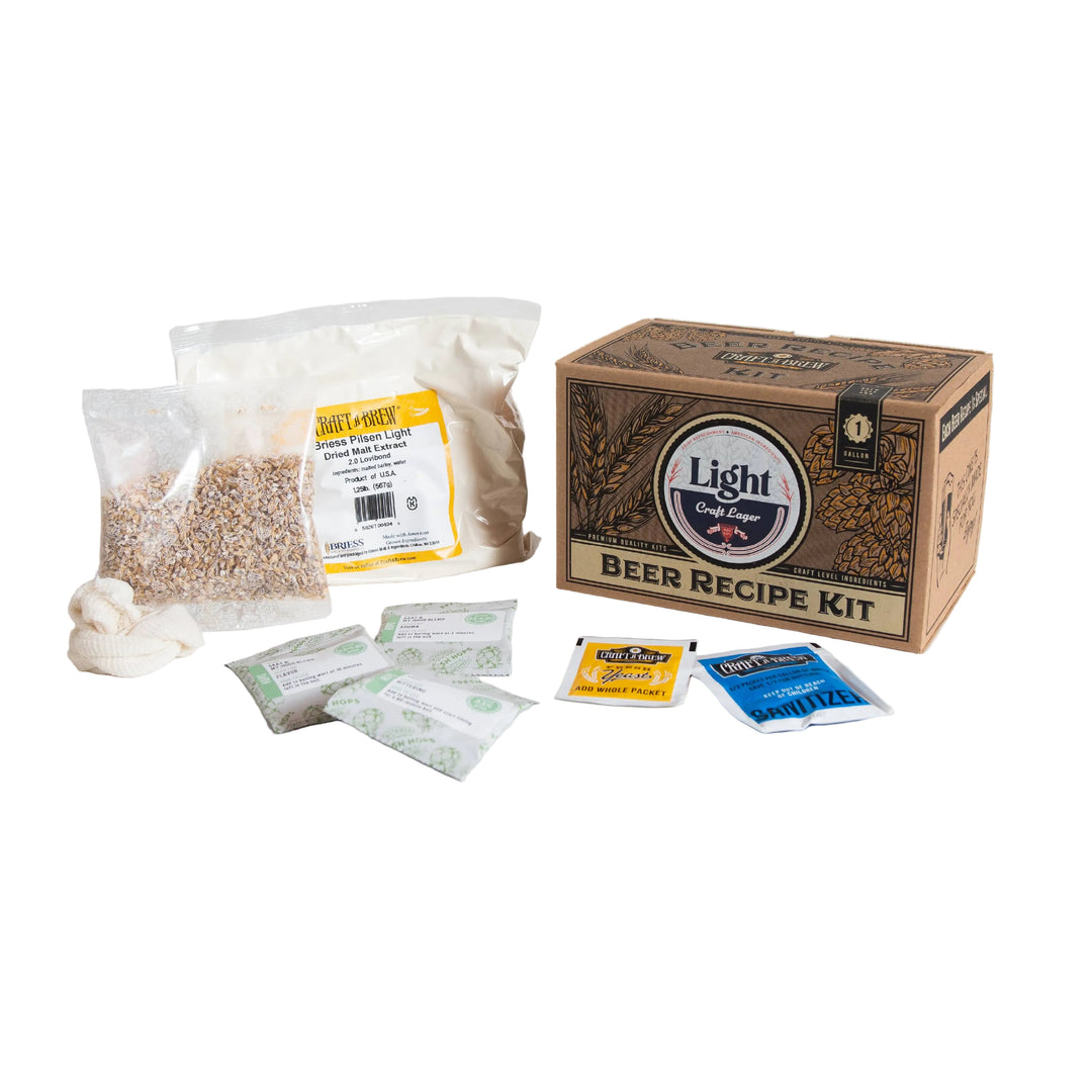 Light Craft Lager Beer Recipe Kit | Craft A Brew